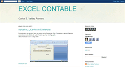 Desktop Screenshot of aplicativoscontables.blogspot.com