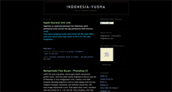 Desktop Screenshot of indonesia-yudha.blogspot.com