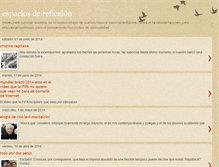 Tablet Screenshot of espaciosdereflexion.blogspot.com