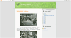 Desktop Screenshot of cestaypuntos.blogspot.com