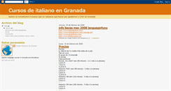 Desktop Screenshot of italianoengranda.blogspot.com