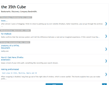 Tablet Screenshot of cube35.blogspot.com