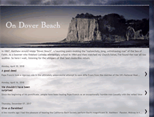 Tablet Screenshot of doverbeach.blogspot.com