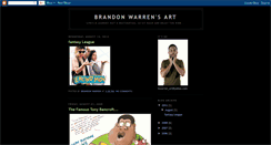 Desktop Screenshot of brandonwarrenart.blogspot.com