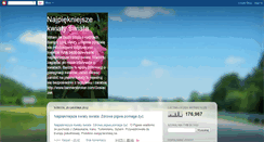 Desktop Screenshot of najpiekniejszekwiatyswiata.blogspot.com