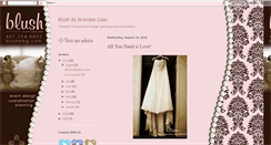 Desktop Screenshot of blushbbg.blogspot.com