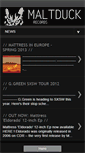 Mobile Screenshot of maltduckrecords.blogspot.com