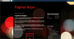 Desktop Screenshot of paginasrojas2.blogspot.com