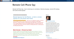 Desktop Screenshot of cellcontrolremotecellphonespy.blogspot.com