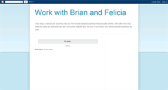 Desktop Screenshot of brianandfelicia.blogspot.com
