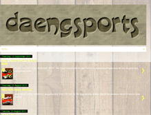 Tablet Screenshot of daengsports.blogspot.com