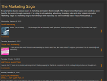 Tablet Screenshot of marketingsaga.blogspot.com