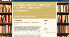 Desktop Screenshot of mahindrathar.blogspot.com