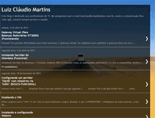 Tablet Screenshot of luizclaudiomartins.blogspot.com