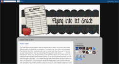 Desktop Screenshot of flyinginto1stgrade.blogspot.com