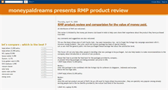 Desktop Screenshot of productreviewmoneypaldreams.blogspot.com