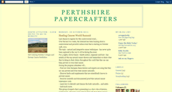 Desktop Screenshot of perthshirepapercrafters.blogspot.com