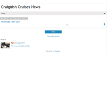 Tablet Screenshot of craignishcruisesnews.blogspot.com