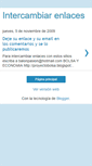 Mobile Screenshot of intercambiosdeenlaces.blogspot.com