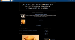 Desktop Screenshot of juliencloutier.blogspot.com