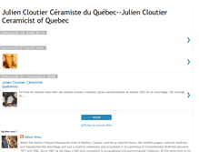 Tablet Screenshot of juliencloutier.blogspot.com