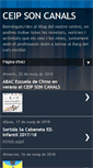 Mobile Screenshot of cpsoncanals.blogspot.com