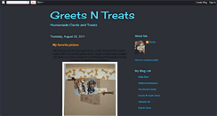 Desktop Screenshot of greetsntreats.blogspot.com