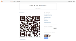 Desktop Screenshot of beckershots.blogspot.com