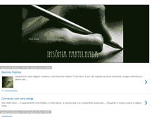 Tablet Screenshot of insoniapartilhada.blogspot.com
