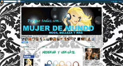 Desktop Screenshot of mujerdemundoelsalvador.blogspot.com