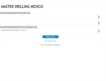 Tablet Screenshot of masterdrillingmexico.blogspot.com