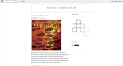 Desktop Screenshot of musictastebud.blogspot.com