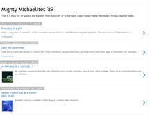 Tablet Screenshot of mightymichaelites89.blogspot.com