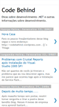 Mobile Screenshot of code-behind.blogspot.com