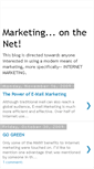 Mobile Screenshot of allaboutmarketingonthenet.blogspot.com