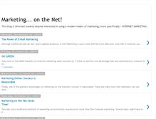 Tablet Screenshot of allaboutmarketingonthenet.blogspot.com