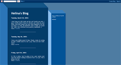 Desktop Screenshot of helina.blogspot.com