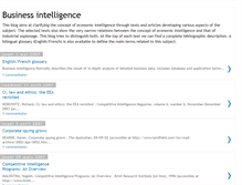 Tablet Screenshot of economicintelligence.blogspot.com