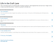Tablet Screenshot of lifeinthecraftlane.blogspot.com