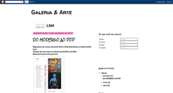 Desktop Screenshot of galeriaearte.blogspot.com