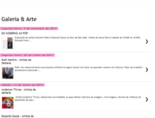 Tablet Screenshot of galeriaearte.blogspot.com