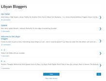 Tablet Screenshot of libyanbloggers.blogspot.com