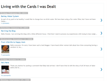 Tablet Screenshot of cardsdealt.blogspot.com