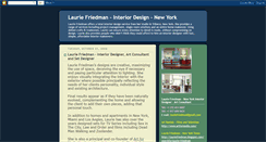 Desktop Screenshot of lauriefriedman.blogspot.com