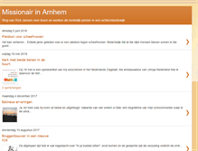 Tablet Screenshot of missionarnhem.blogspot.com