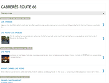 Tablet Screenshot of cabreresroute66.blogspot.com