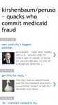 Mobile Screenshot of kirshenbaumandperusoarequacks.blogspot.com