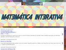 Tablet Screenshot of matematicacmi.blogspot.com