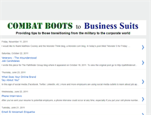 Tablet Screenshot of combatbootstobusinesssuits.blogspot.com