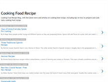 Tablet Screenshot of cookingfoodrecipe.blogspot.com